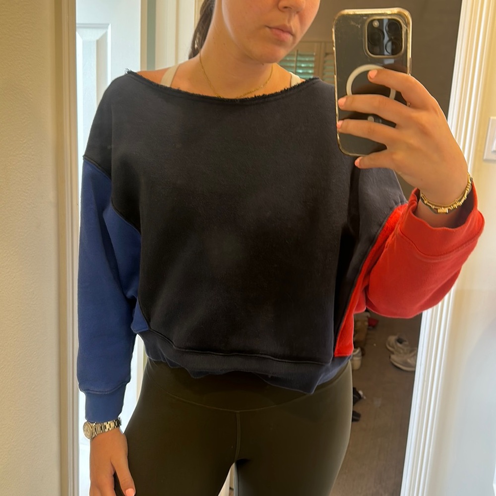 Sundry colorblock sweatshirt